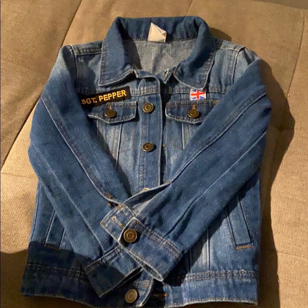 Vintage Beatles jean jacket